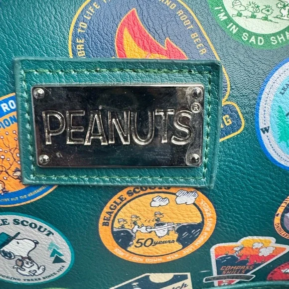 Brand New Never Used Camp Snoopy Backpack! Hard to find front pocket scene! - Picture 3 of 13